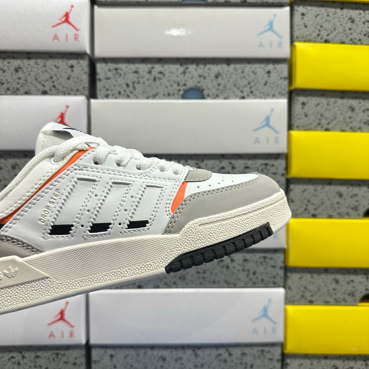 Adidas Drop Step Low - White / Orange