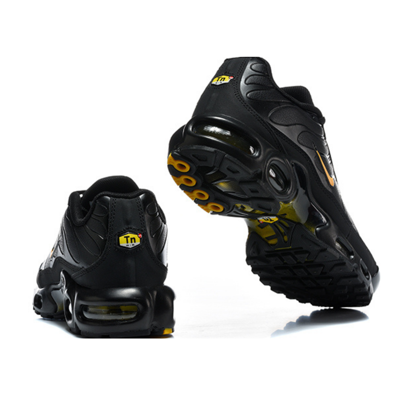 Air Max Plus -  Leather Black Gold