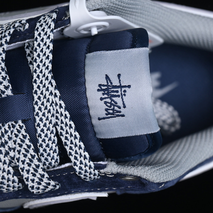 Stüssy x Nike Air Force 1 Low - Midnight Blue/White