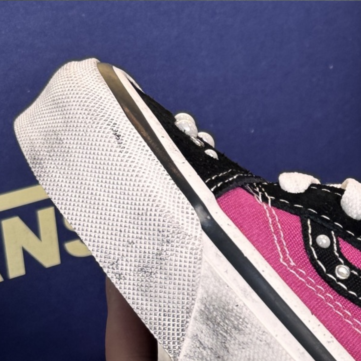 Vans Old Skool 36 Pearlized - Fuchsia Red