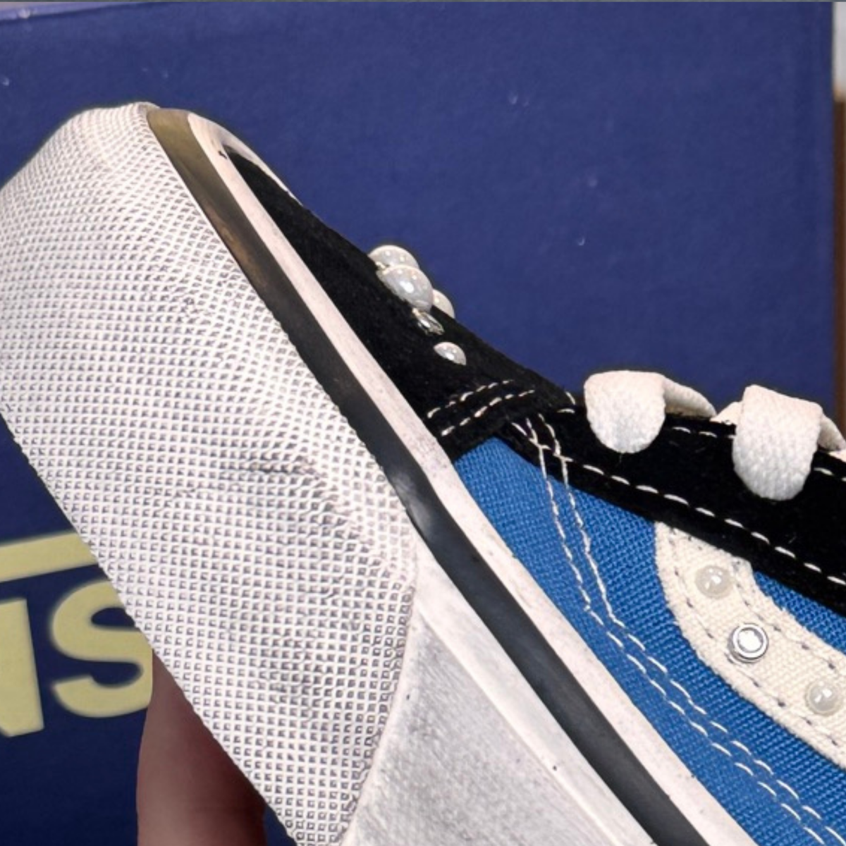Vans Old Skool 36 Pearlized - Black/Navy Blue