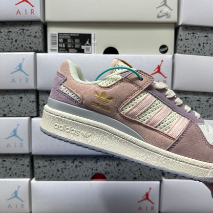 Adidas Forum Low - Cream Pink Purple