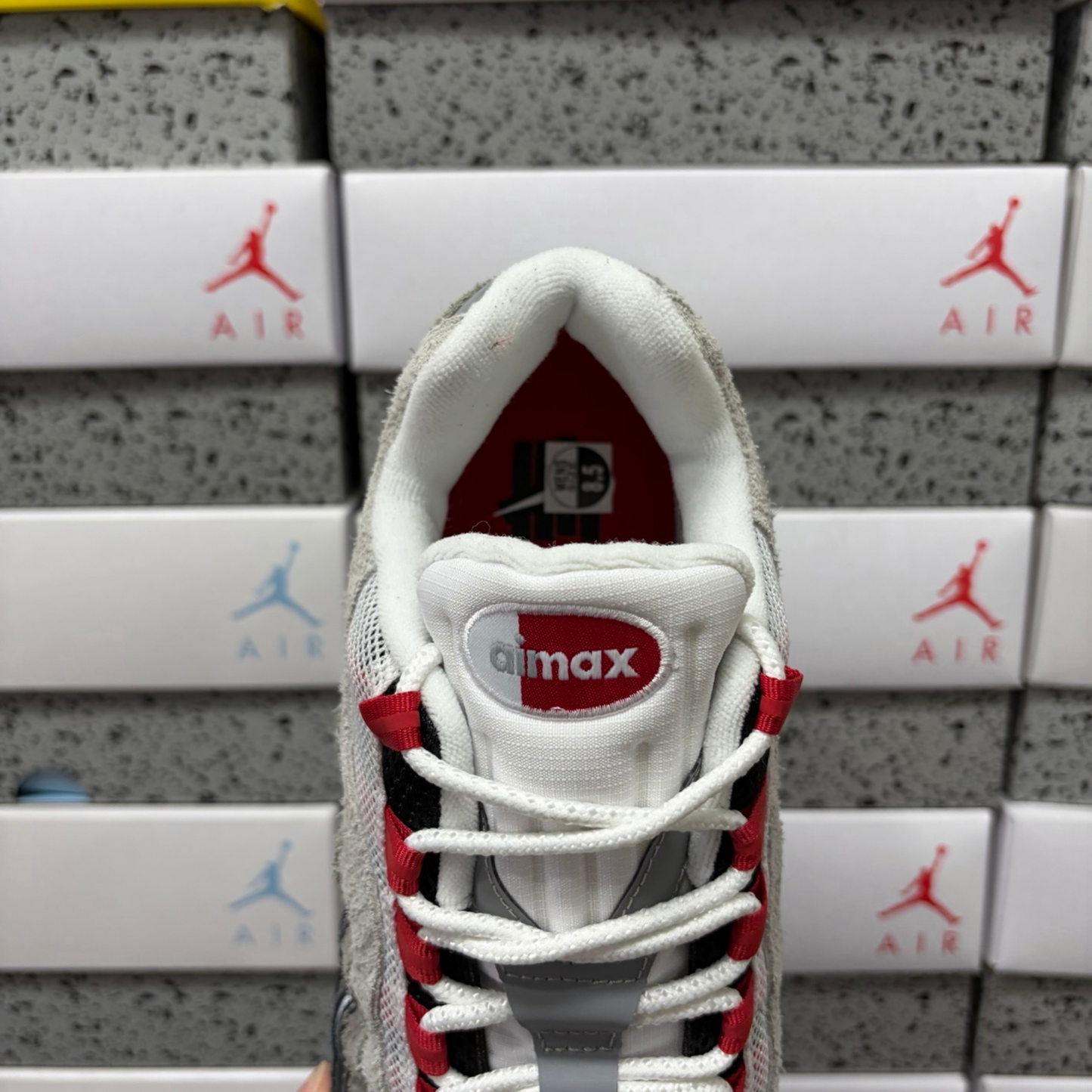 Air Max 95 x Undefeated - Geo Tokyo Bright Crimson