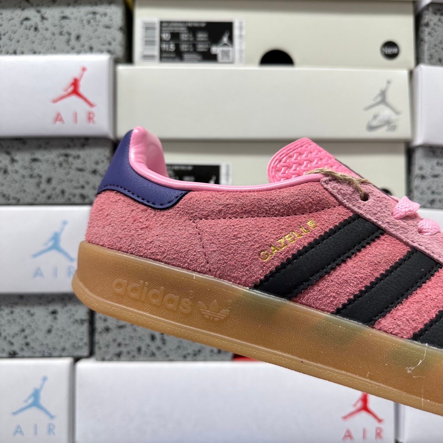Adidas Gazelle Indoor - Pink Black