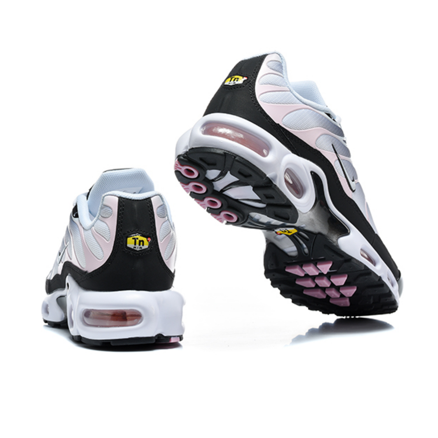 Nike Air Max Plus - Black White Pink Foam
