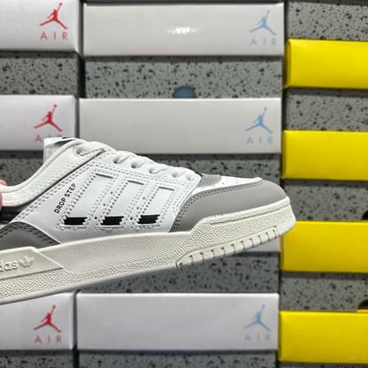 Adidas Drop Step Low - White Grey