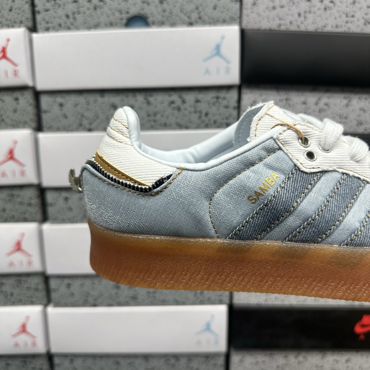 Atmos x Adidas Samba - Pink Denim