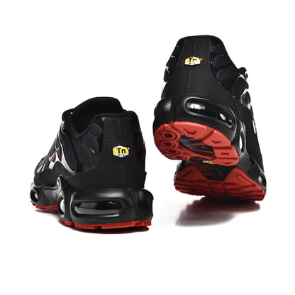 Nike Air Max Plus - Black Bright Crimson Inverse