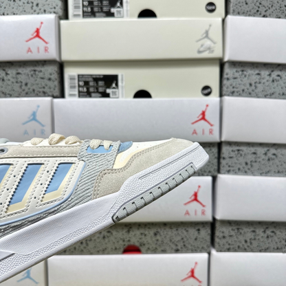Adidas Drop Step Low 2.0 - White / Linen Blue / Beige