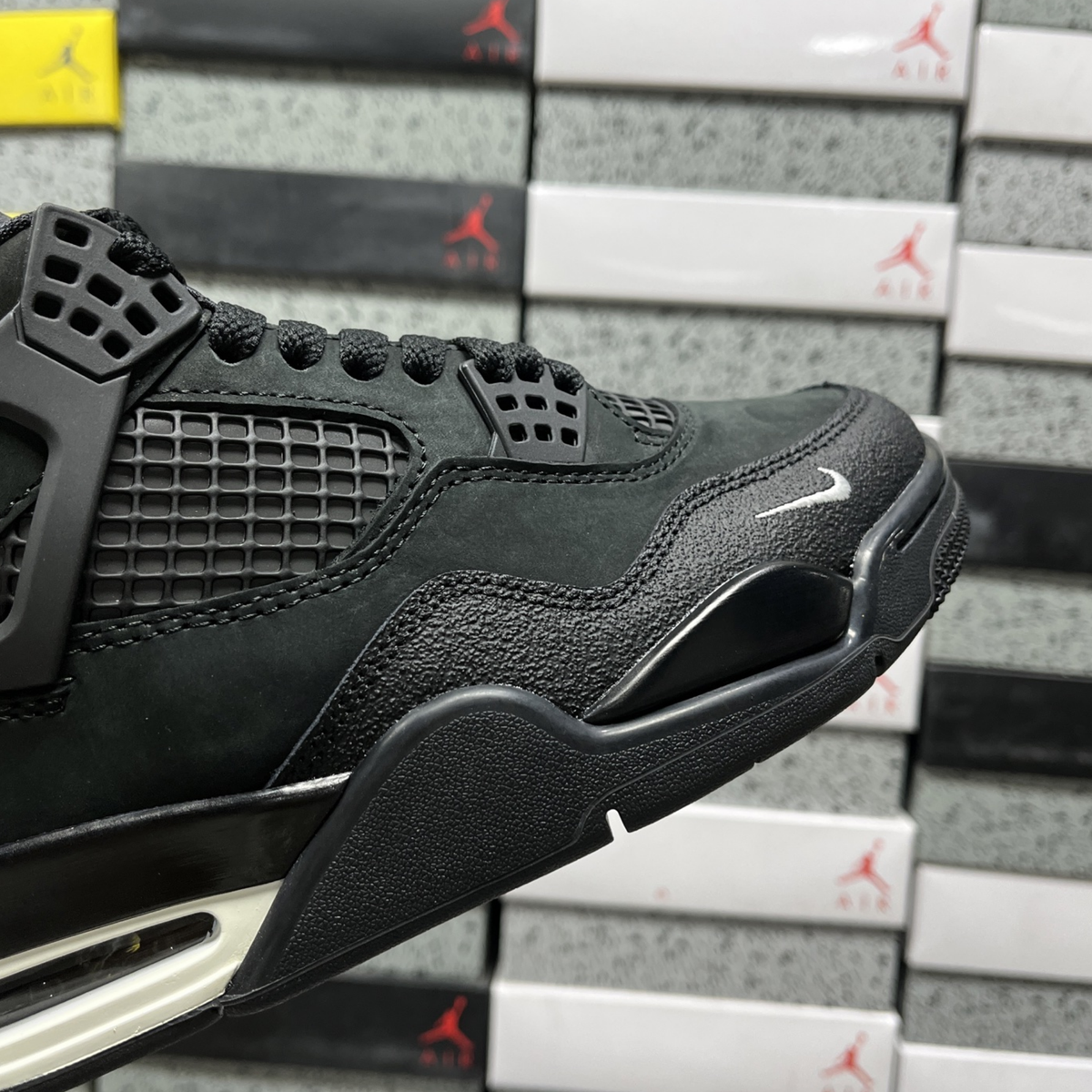 Nigel Sylvester x Air Jordan 4 Retro OG SP - Brick By Brick Black