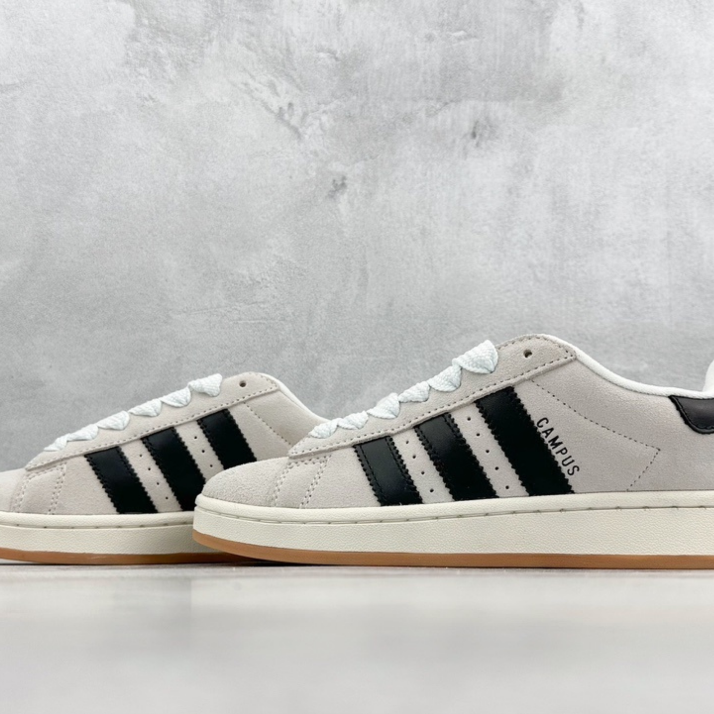 Adidas Campus 00's - Crystal White Core Black Gum