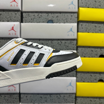 Adidas Drop Step Low - White Black Yellow