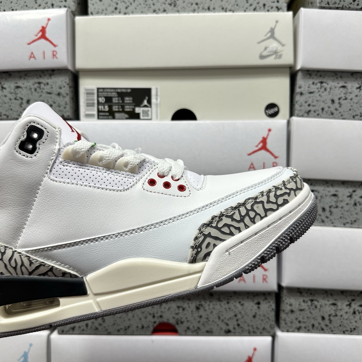 Air Jordan 3 Retro - White Cement Reimagined