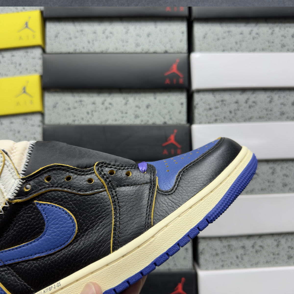 Union LA x Fragment Design x Air Jordan 1 Retro High OG SP - Sport Royal