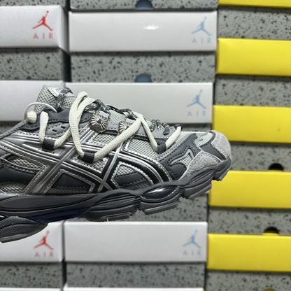 Toga x Asics Gel Cumulus 16 - Grey Black Pure Silver