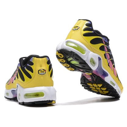 Nike Air Max Plus - Black Multi-Color Yellow Pink