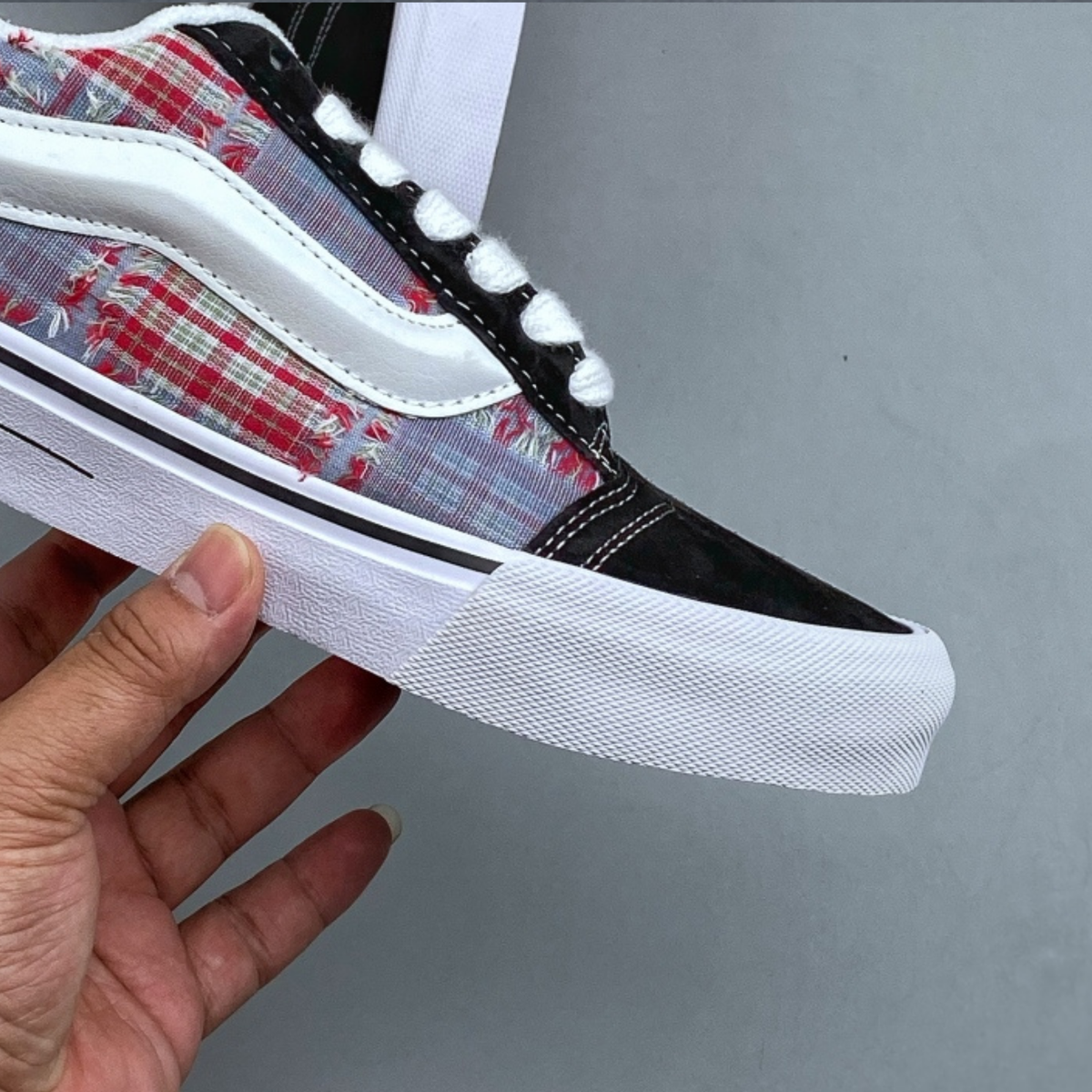 Vans Knu Skool - Rave Plaid Black/Plaid