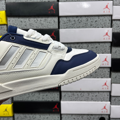Adidas Drop Step Low 2.0 - Core White / Silver Metallic / Night Indigo