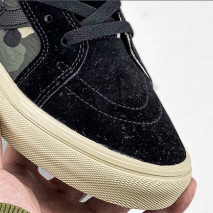 DEFCON X Vans Sk8-Hi Notchback Pro - Multicam Black