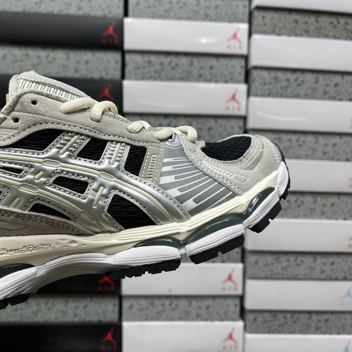 Kith x Asics Gel Kayano 12.1 - Peat Cream