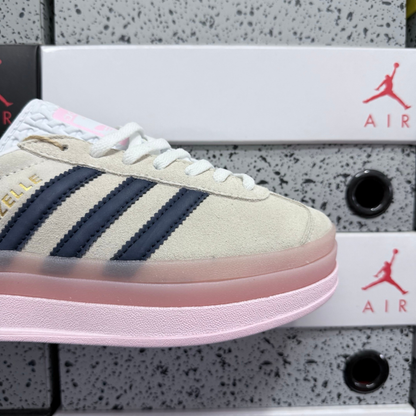 Adidas Gazelle Bold - Grey Pink Gold Metallic