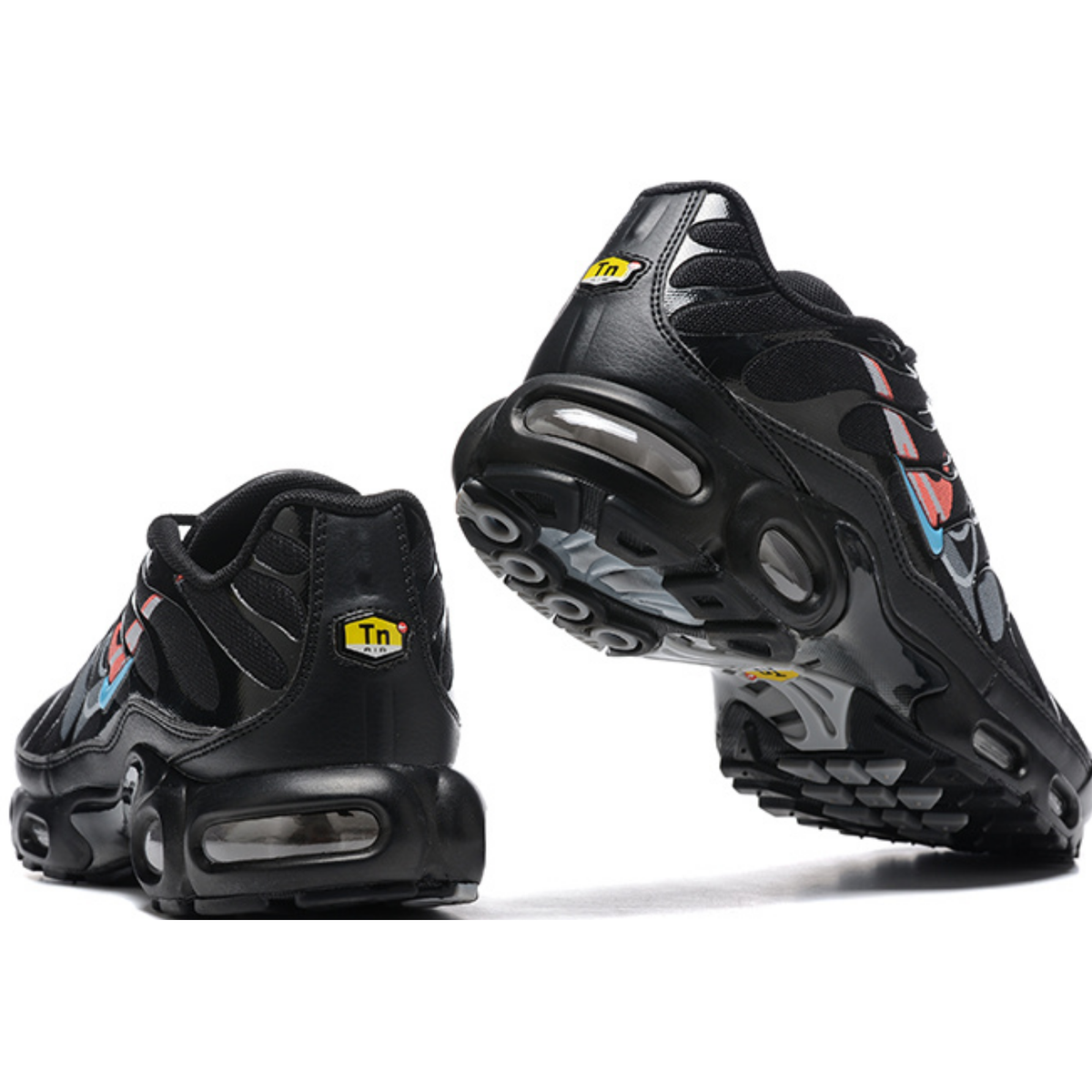 Nike Air Max Plus - Multi Swoosh Black Bright Crimson
