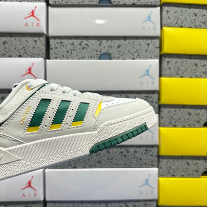 Adidas Drop Step Low - Grey White Green Yellow