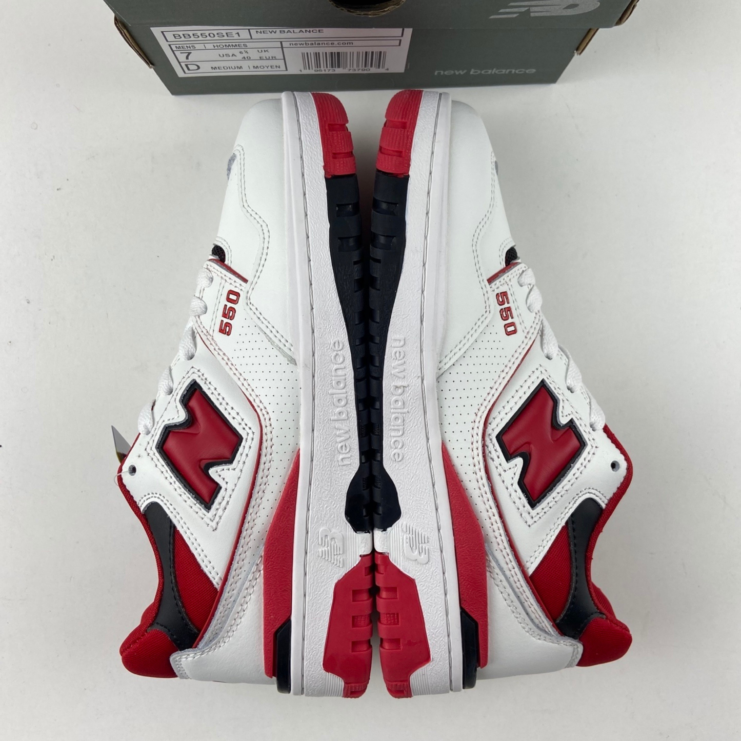 New Balance 550 - Team Red