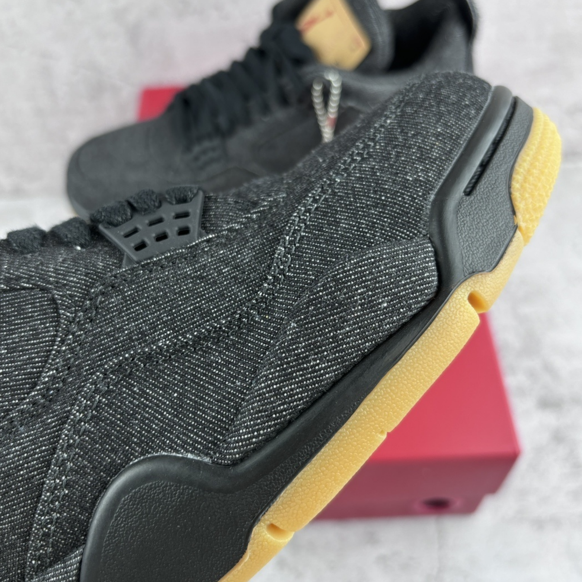 Levi's x Air Jordan 4 Retro - NRG Black Denim