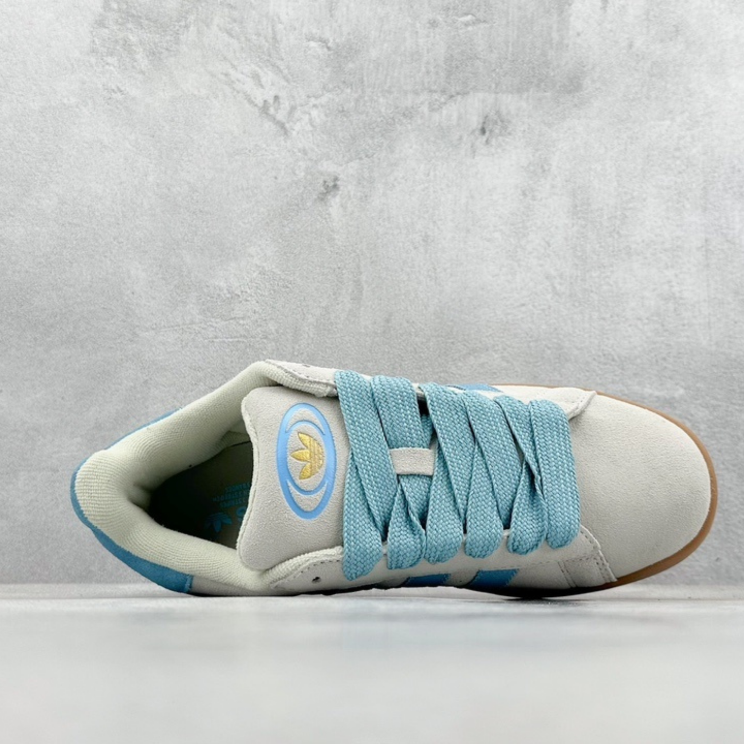 Adidas Campus 00's - Crystal White Lucid Blue Gum
