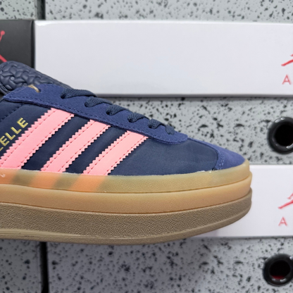 Adidas Gazelle Bold - Dark Blue Pink Brown