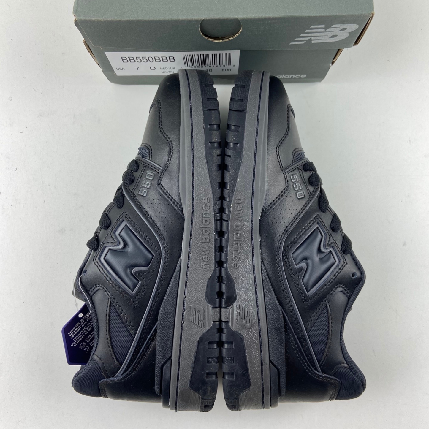 New Balance 550 - Phantom Black