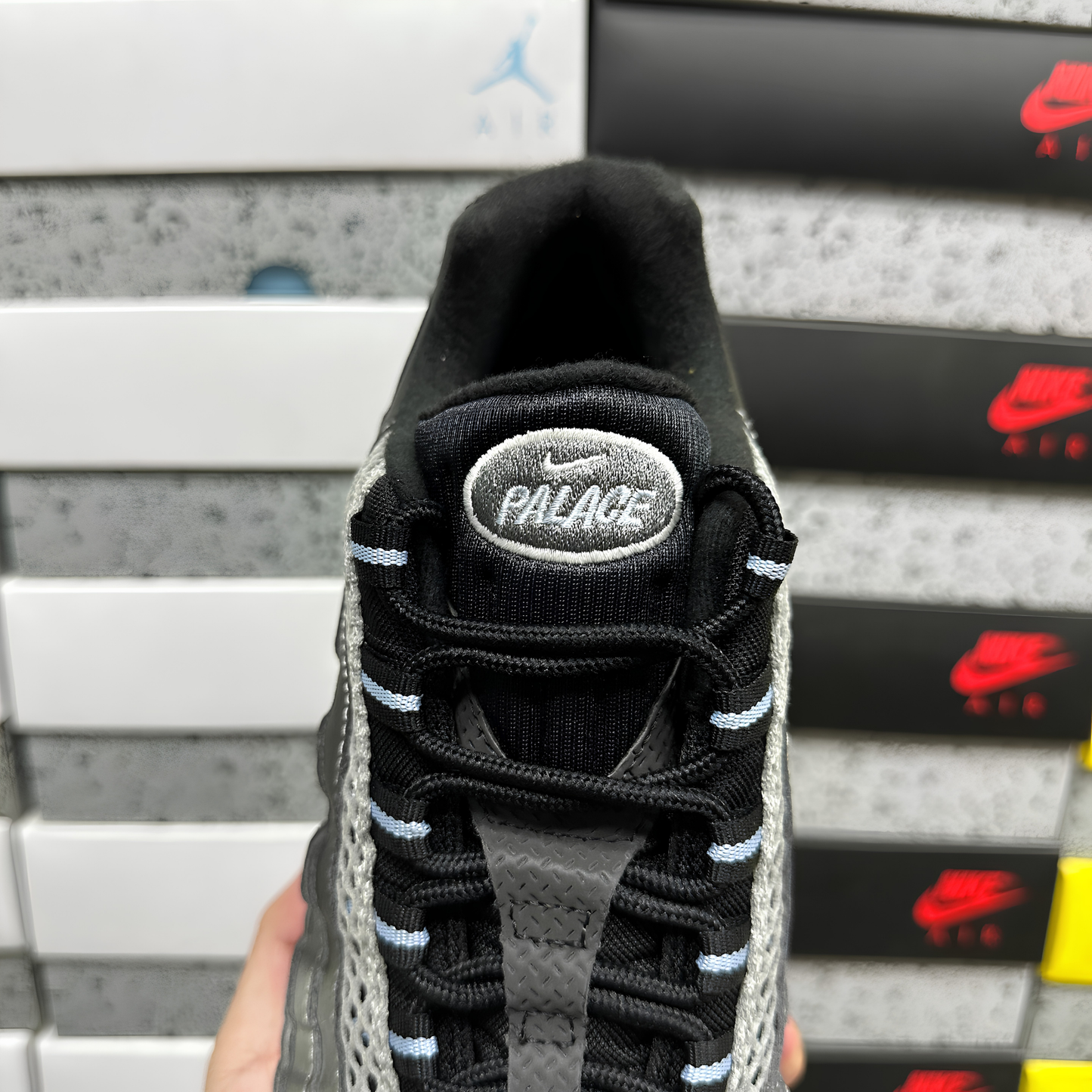 Air Max 95 x Palace - Metallic Silver and Aluminum
