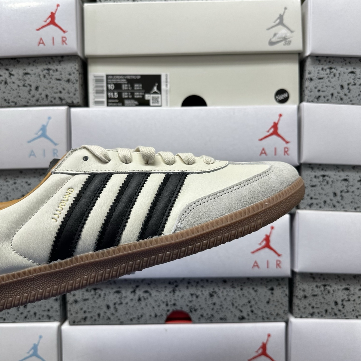 JJJJound x Adidas Samba - Made in Germany Off White