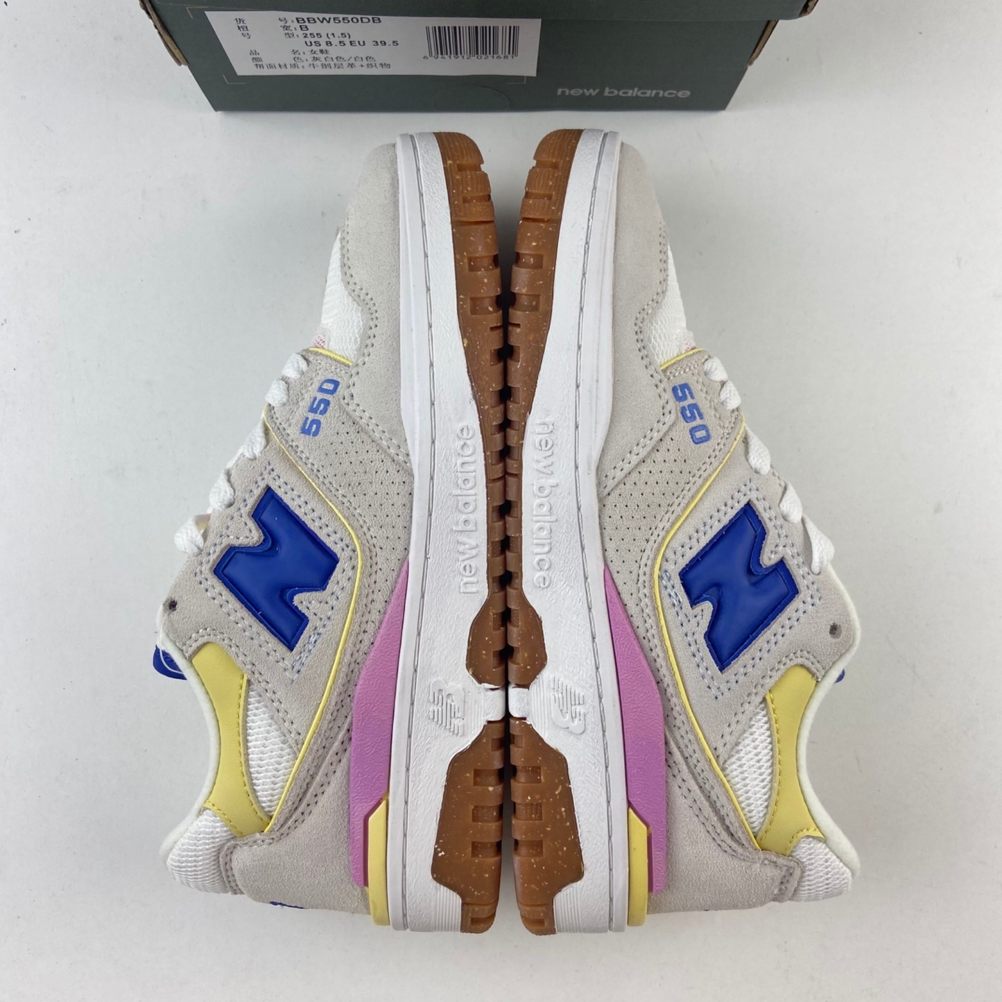 New Balance 550 -  Sea Salt Marine Blue