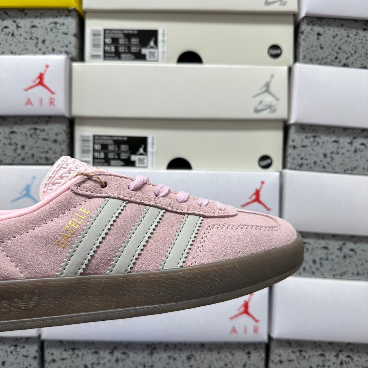 Adidas Gazelle Indoor - Almost Pink / Cloud White