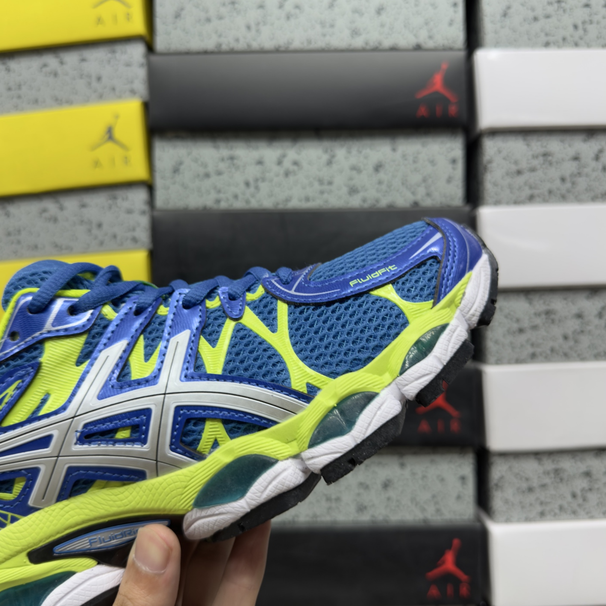 Asics Gel Nimbus 16 - Royal Blue / Flash Yellow
