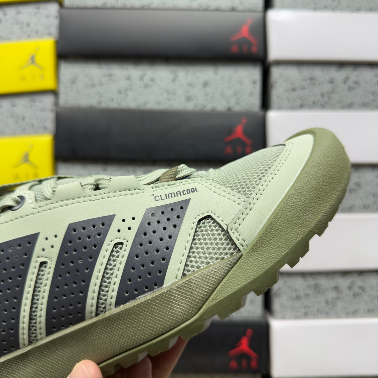 Adidas Terrex Daroga Cordura - Silver Green/Core Black