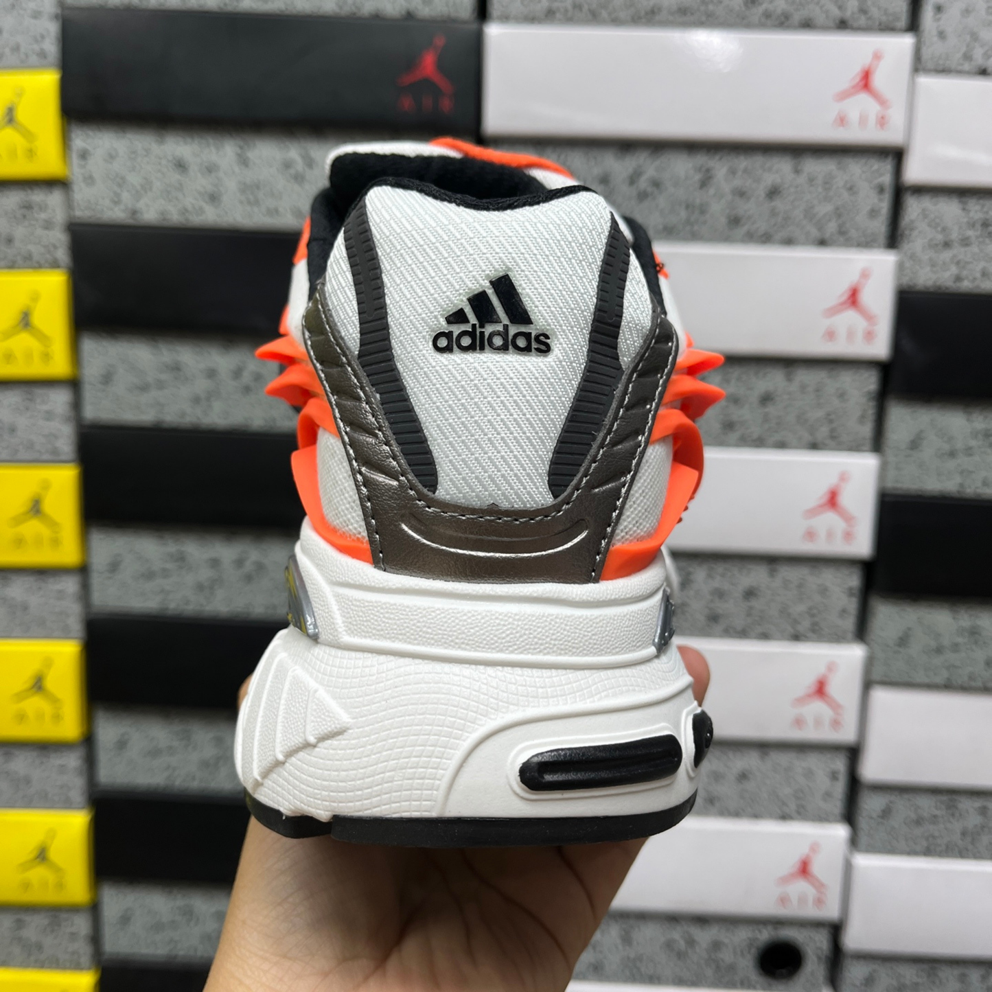 Pharrell Williams x Adidas Adistar Jellyfish  - Solar Orange