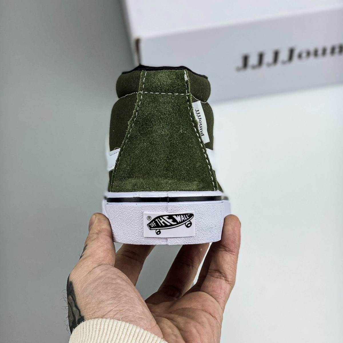 JJJJound x Vans Sk8-Mid Vault LX - Green