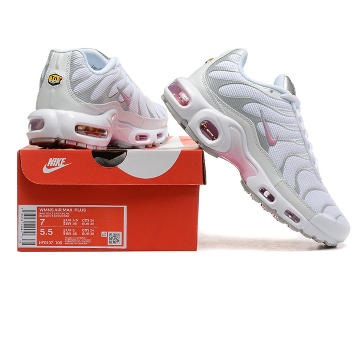 Nike Air Max Plus - Summit White Pink Rise