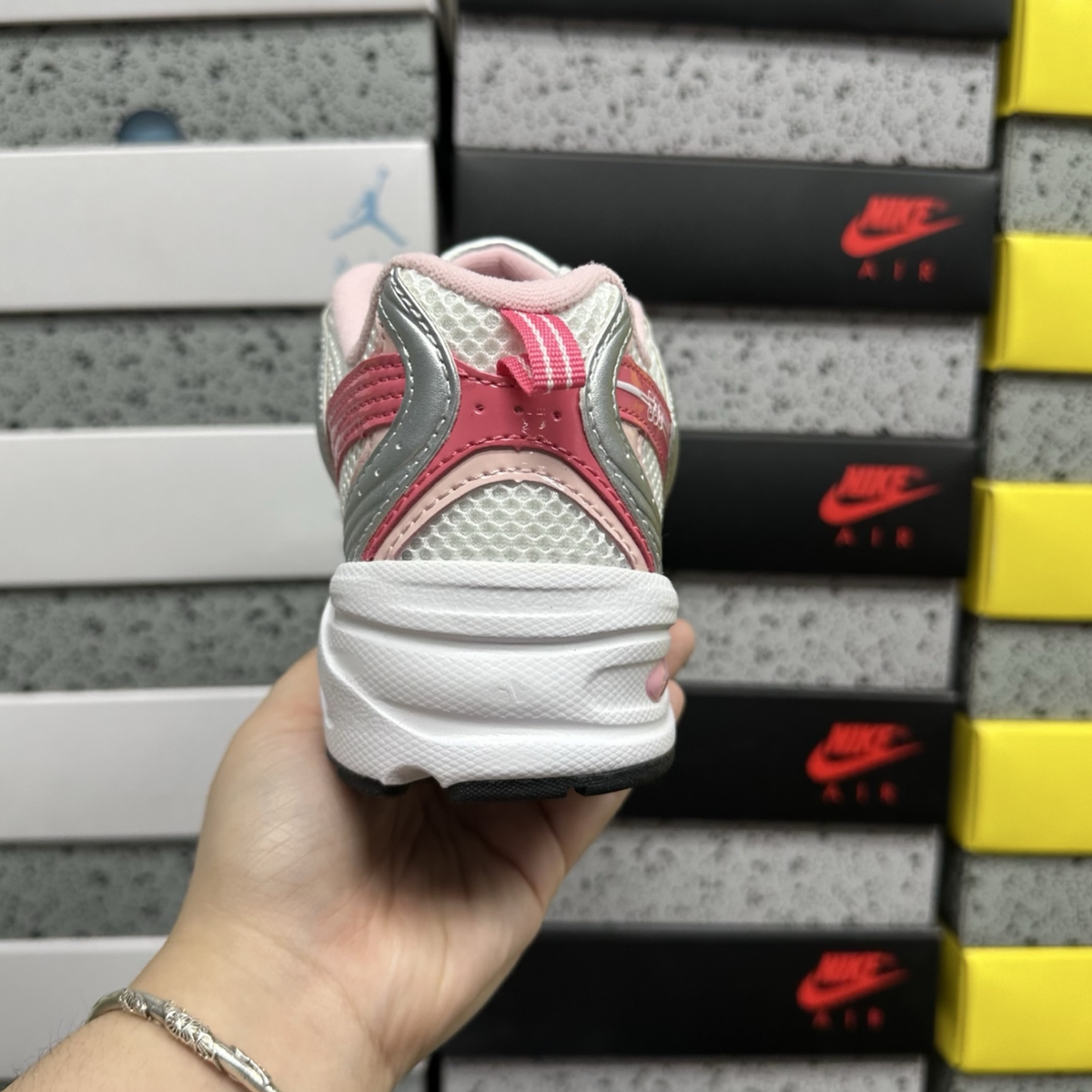 New Balance 530 - Silver Metallic Rosewood