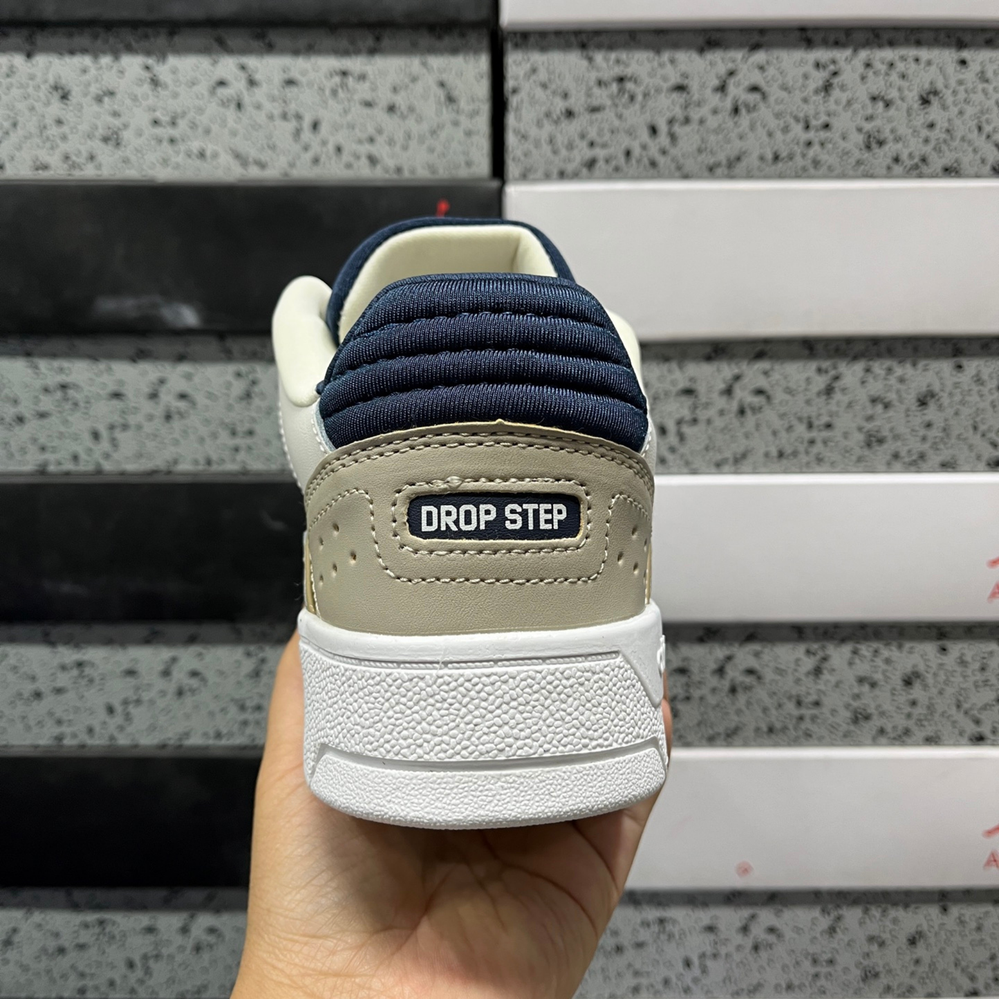 Adidas Drop Step Low 2.0 - White Brown