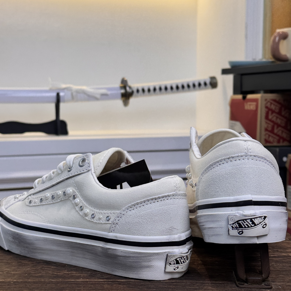 Vans Old Skool 36 Pearlized - Marshmallow