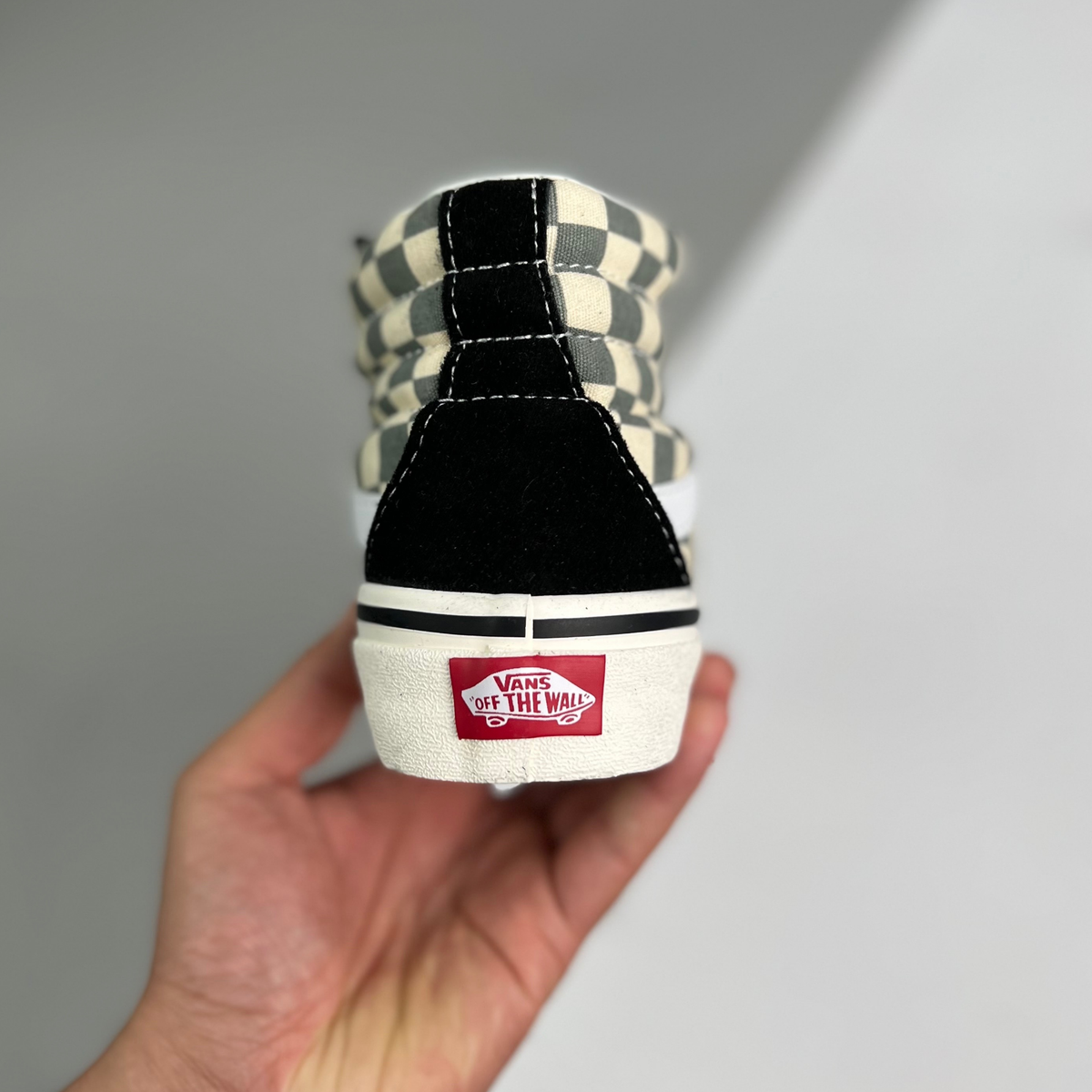 Vans Sk8-Hi Reissue 38 LX Checkerboard - Black/Sage