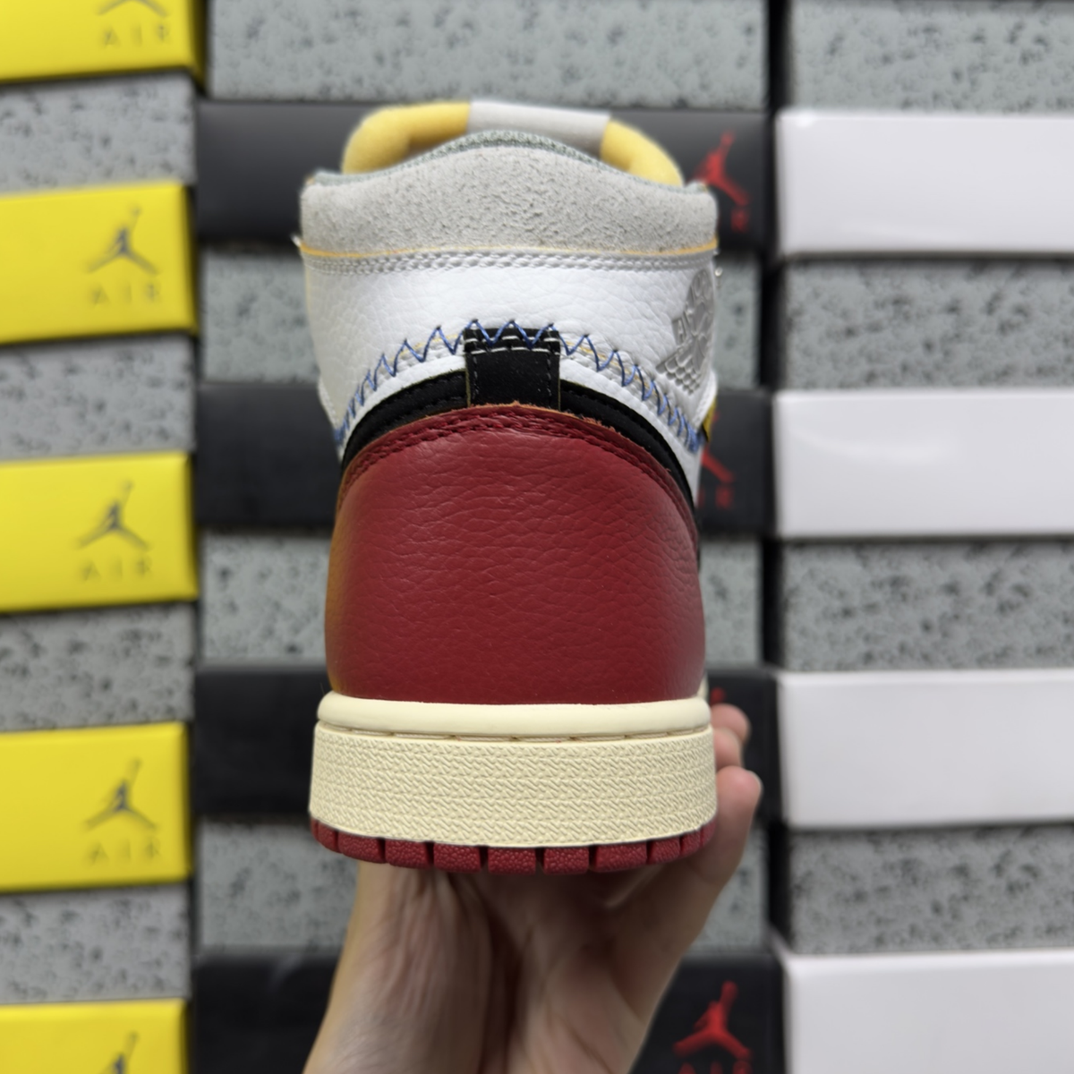 Union LA x Air Jordan 1 Retro High OG - Black Toe