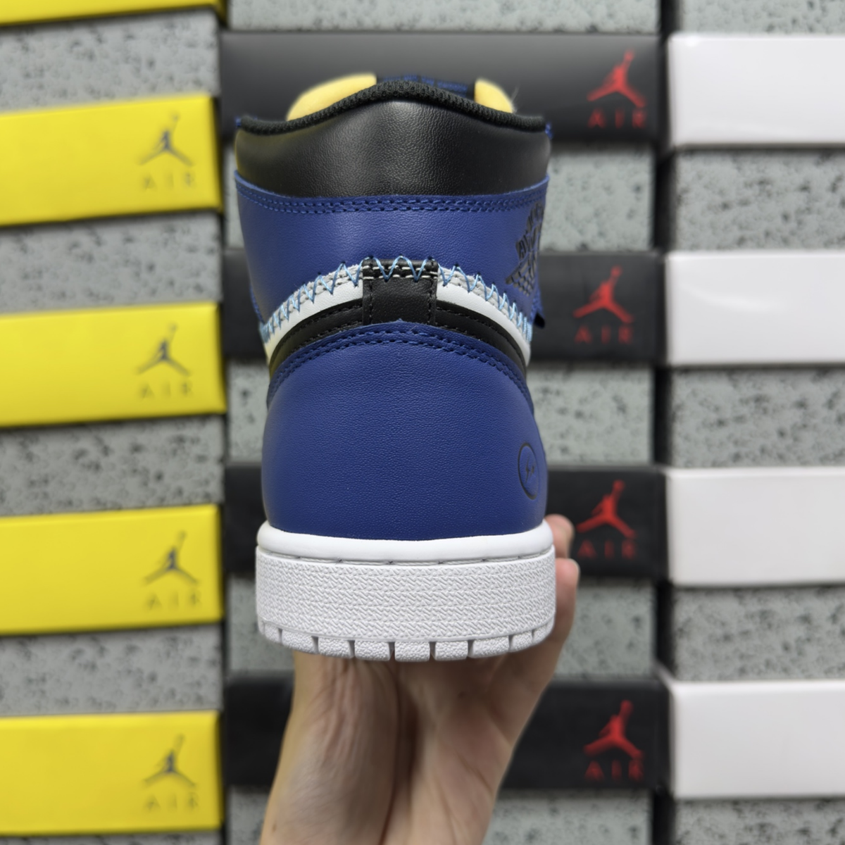 Union LA x Fragment Design x Air Jordan 1 Retro High OG SP - Royal Toe