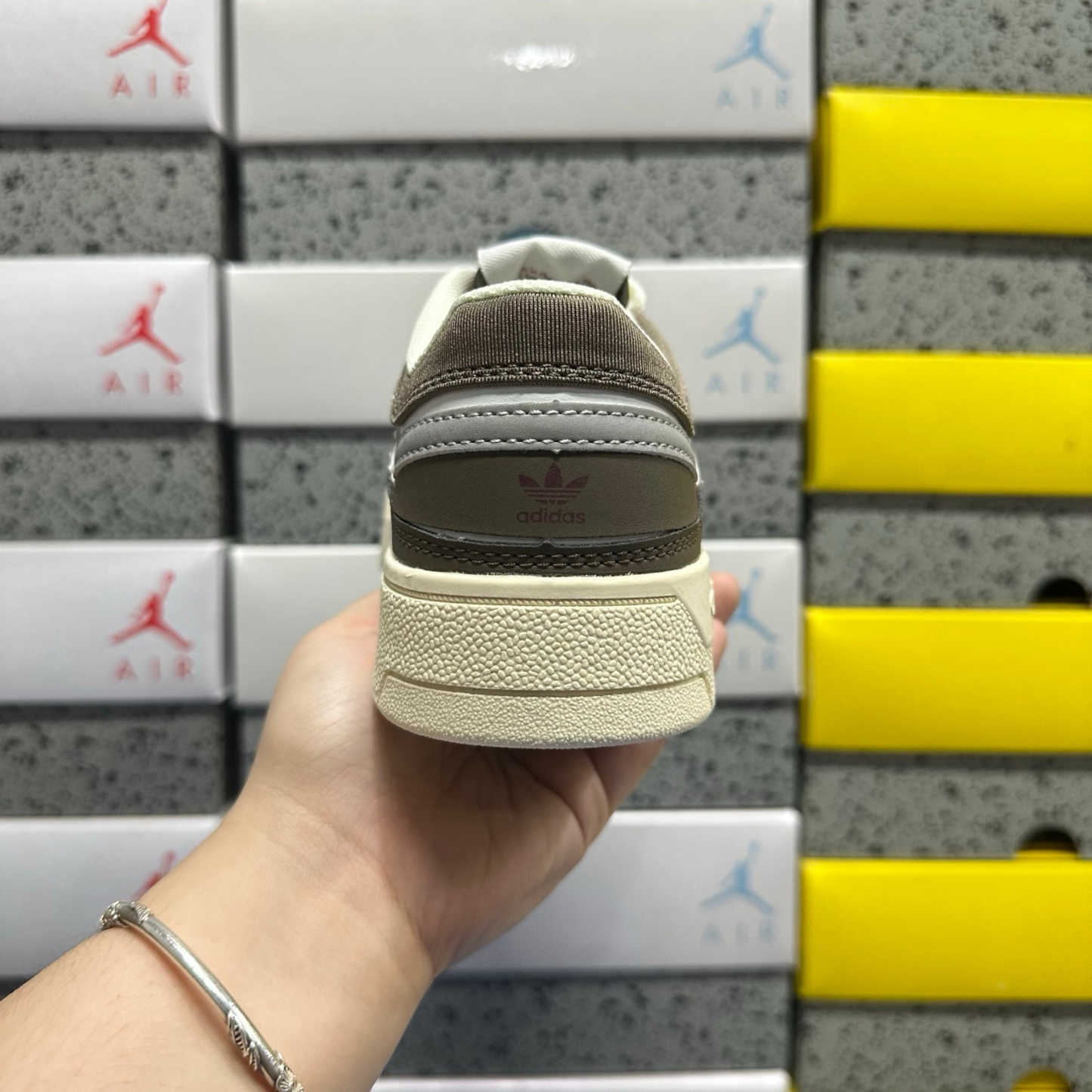 Adidas Drop Step Low - White / Green