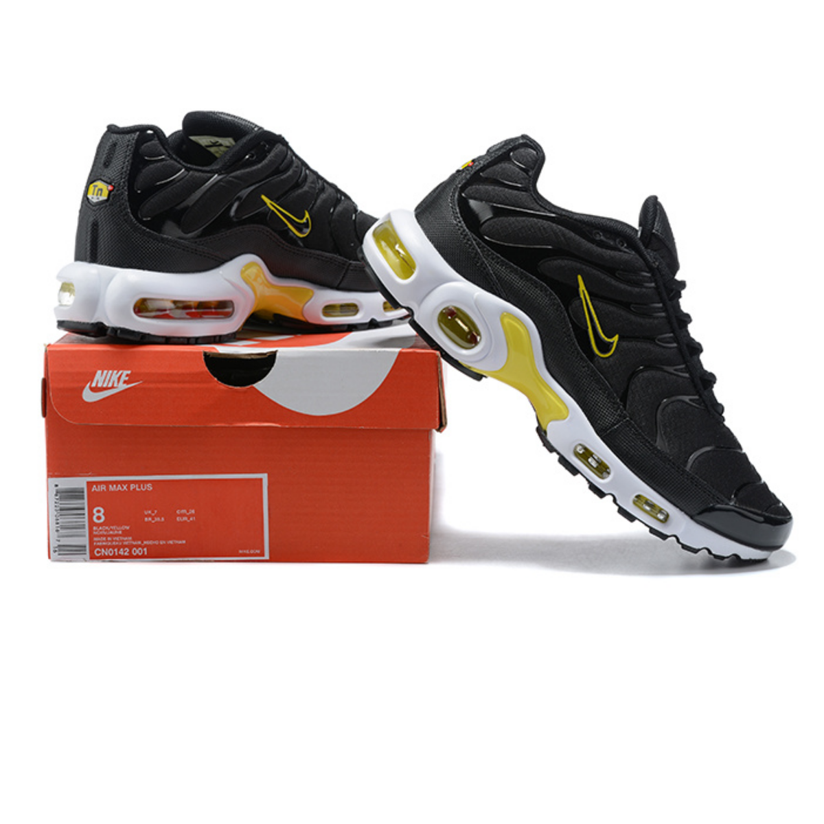 Nike Air Max Plus - Black Tour Yellow