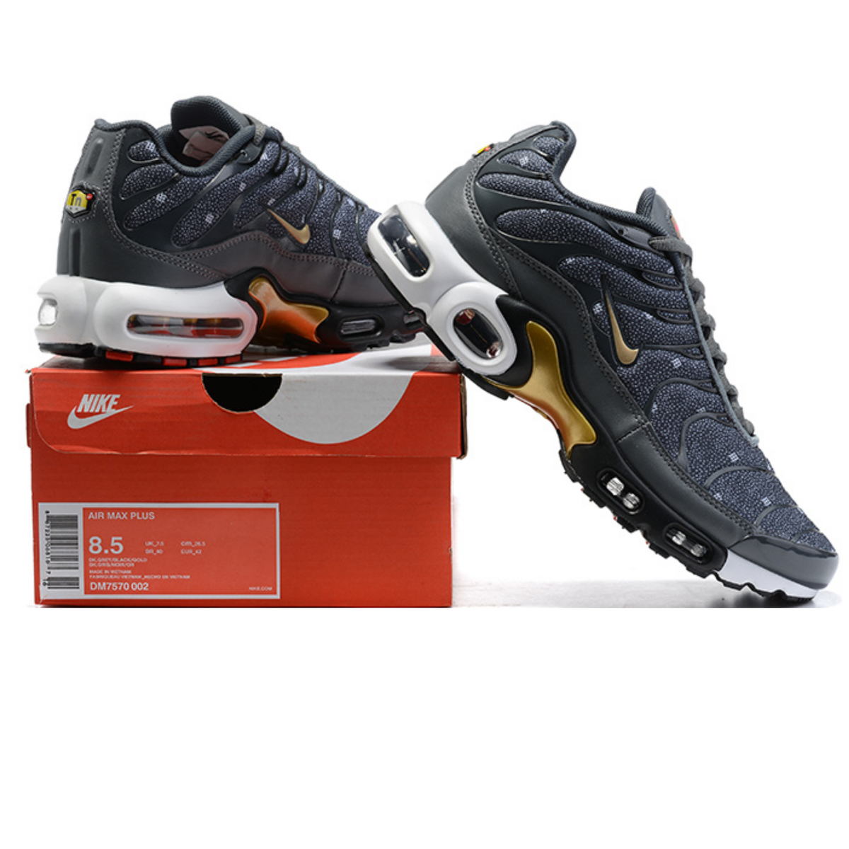 Nike Air Max Plus - Iron Grey Metallic Gold